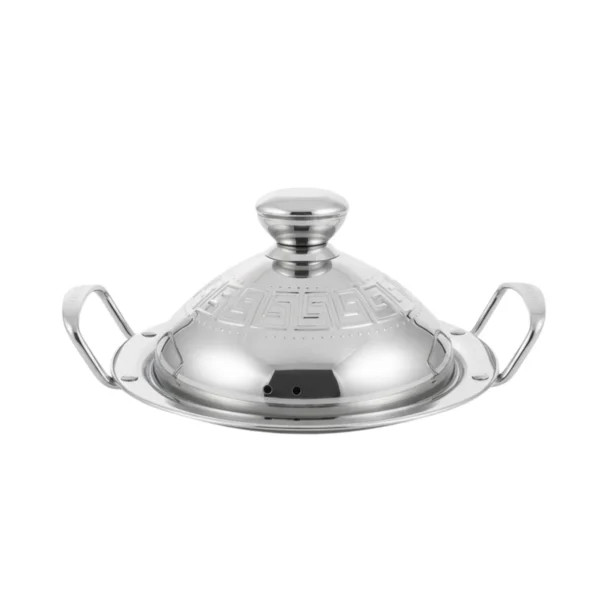 4 Plat à Tajine en Inox Schleizer – 30CM
