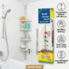 Étagère d’Angle Multi-Niveaux Télescopique – Multi Corner Shelf