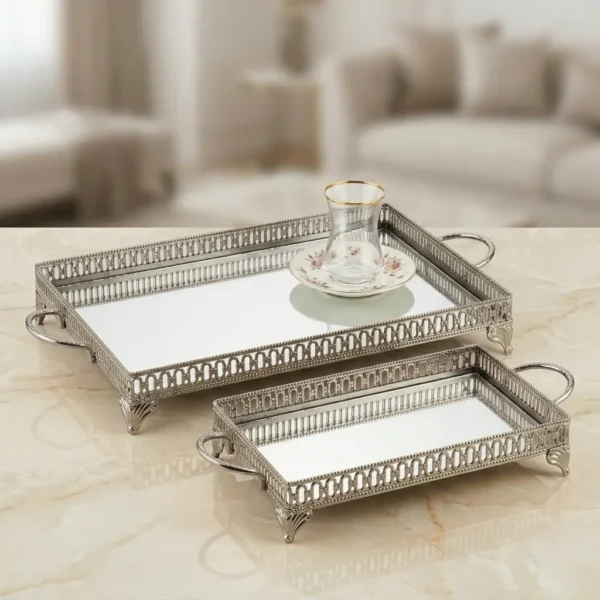 Plateaux Miroir de Luxe - Collection Royale