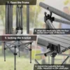 Table Pliante Portable – 2 Tailles Disponibles