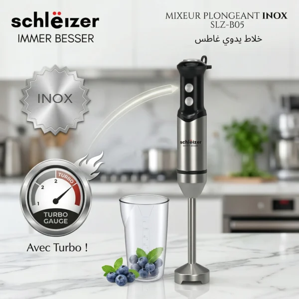 Mixeur plongeant inox Schleizer SLZ-B05