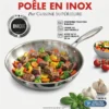 a_partir_de_202604180014 Set de 3 Poêles Professionnelles - Tri-Ply Stainless Steel