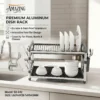 a_partir_de_202604272358 Égouttoir à Vaisselle Premium en Aluminium – Double Niveau